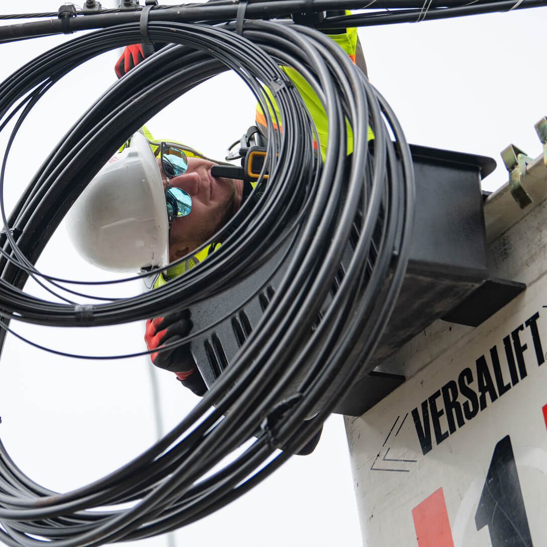Fiber's on the way.